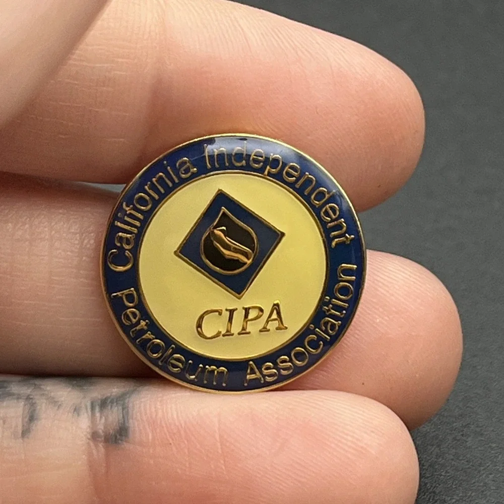 California Independent Petroleum Association CIPA Lapel Hat Pin‎
